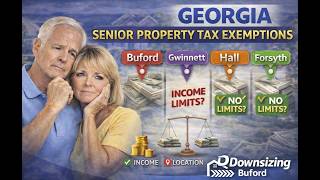 Senior Property Tax Exemptions in Georgia 2026: Buford, Gwinnett & Forsyth Guide