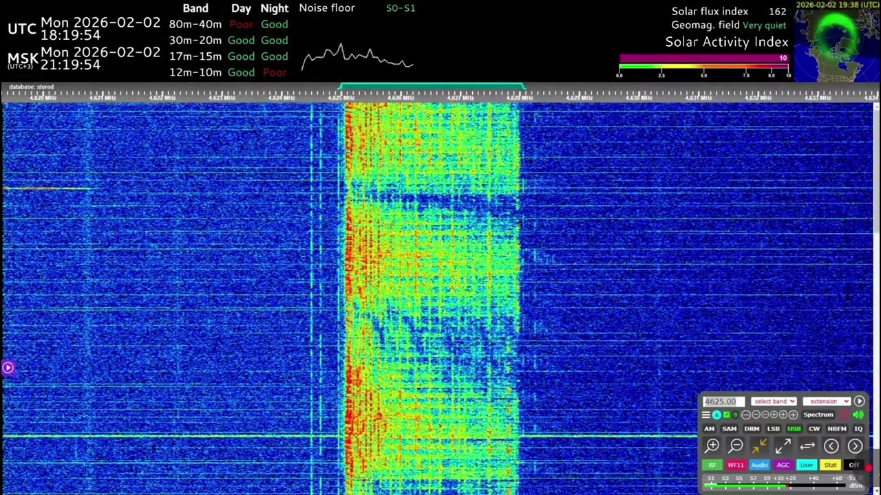Zand-Pirate plays bangers (Uvb76 4625khz)