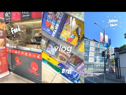 san francisco travel vlog | food, japan town, stationery, fisherman's wharf