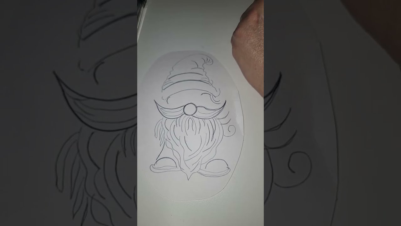 Funny Gnome pen sketch drawing doodle artworks 10LightStar01 is live!