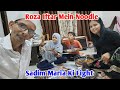 Roza iftar mein noodle   maria sadim ki fight  sadimkhan03 mariakhan03