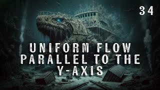 Uniform Flow Parallel to the Y Axis | Fluid Kinematics | Chemical Engineering | The Engineer Owl