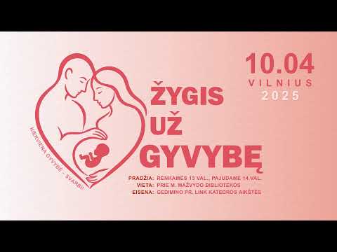 Žygis už gyvybę 2025