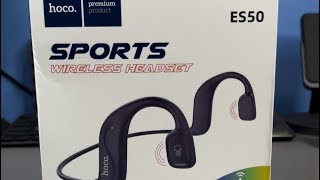 Unboxing hoco SPORTS WIRELESS HEADSET ES50 Resimi