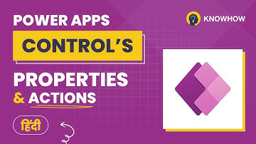 What is CONTROL? Property & Action Power Apps EXPLAINED Hindi! (2024)