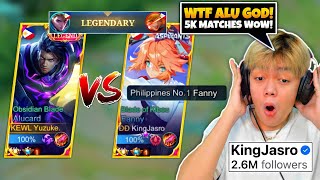 Yuzuke Meets KingJasro | Top Global Alucard Meets Famous Pro Player Content Creator (Intense Match!)