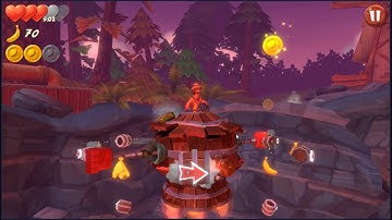 Banana Kong Blast Level 4-8 + 🐗 BOAR RESCUED 🐒🍌 | SKILLGAMING ✔️