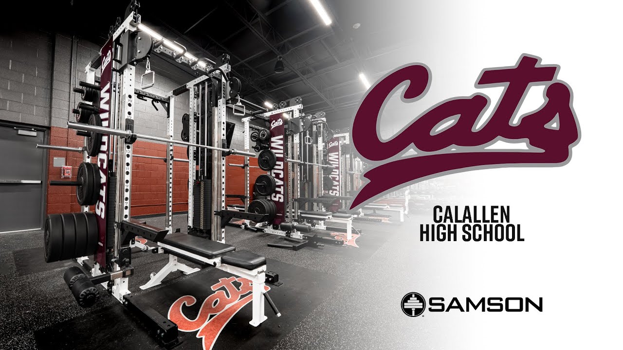 How Calallen High School Built a Modern Samson Weight Room for 200 ...