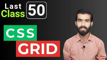 CSS Tutorial: CSS Grid Tutorial | Grid in CSS | CSS full course for beginners | Class 50