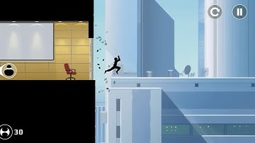 Vector - Gameplay walkthrough Story (1) Downtown level (6,7,8) Android and iOS (Parkour Games)