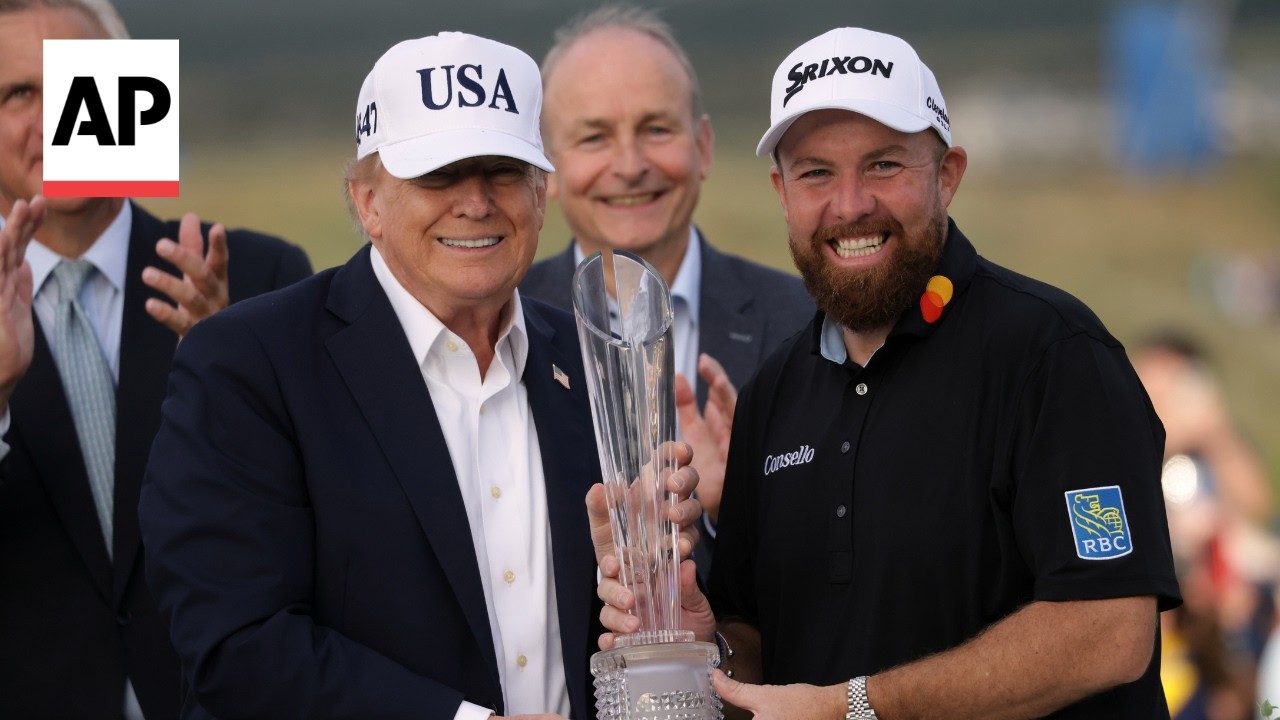 Trump says he’ll remove 10% Irish whiskey tariff at Irish Open
