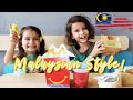 1st HAPPY MEAL EVER! Eating Malaysian Food at McDonalds (Nasi Lemak, Bubur Ayam)
