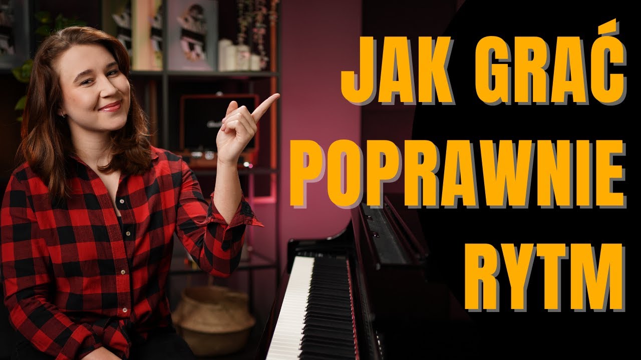 Jak Zagrać na Pianinie RYTM? Cała Nuta, Półnuta, Ćwierćnuta, Ósemka ...