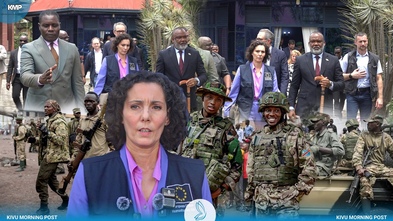 RDC-M23 : C. NANGAA ÉCHANGE AVEC L’UNION EUROPÉENNE À GOMA – GRANDES ANNONCES