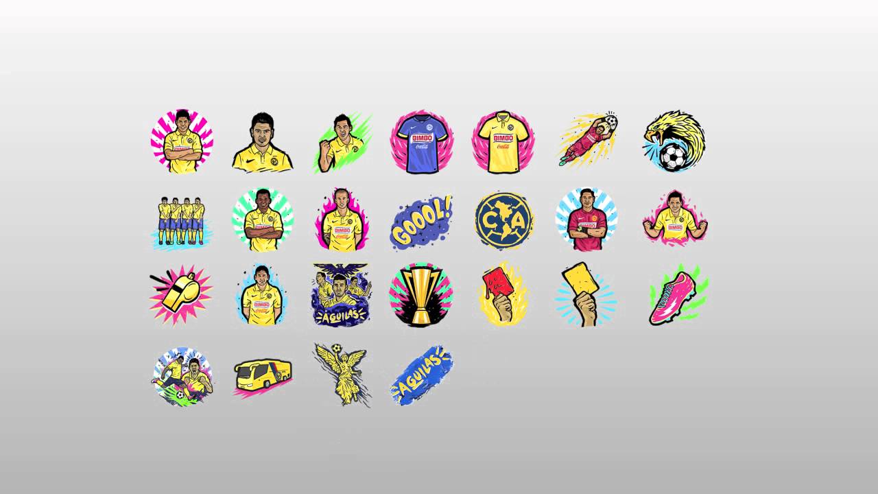 Club América ThumbKandi Emojis edición especial YouTube