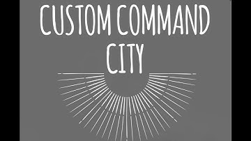 Custom Command City || Single Player World