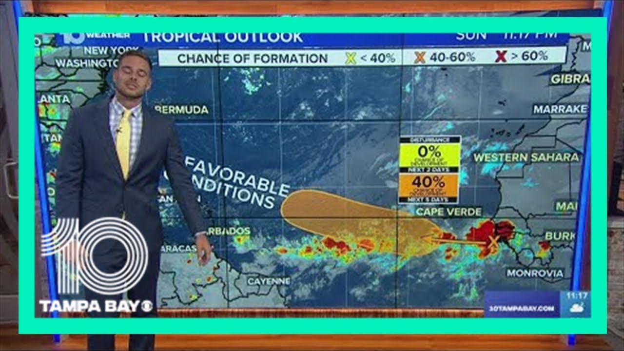 Tracking the Tropics: Tropical wave moving off the coast of Africa ...