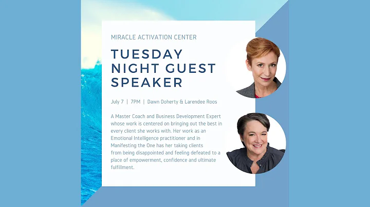 A Course in Miracles // Guest Speaker: Dawn Doherty