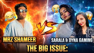 Mrz Shameer Vs Sarala & Dyna Gaming Big Issue Exposed