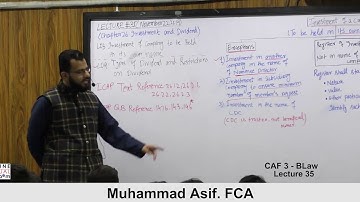 Caf 3 | Sir Asif Lecture  35