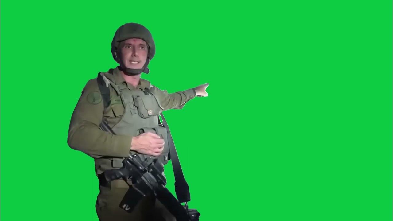 there is a list calendar green screen template idf spokesperson daniel