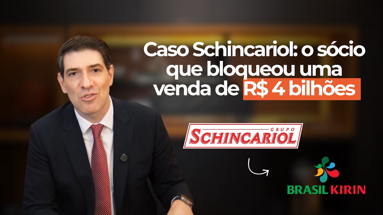 Caso Schincariol: o sócio que quase bloqueou uma venda de R$ 4 bilhões.