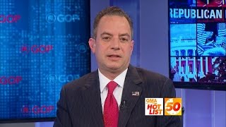 Gma Hot List Reince Priebus On President-Elect Trumps Goals