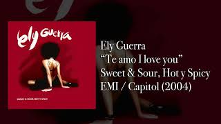 Video thumbnail of "Ely Guerra - Te amo I love you"