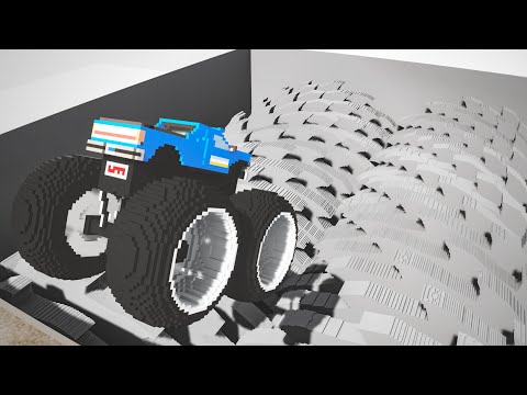Giant Shredder Сrushes Cars #2 - Teardown