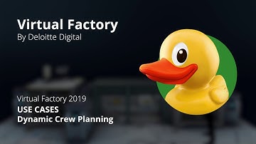 Virtual Factory: Dynamic crew planning use case