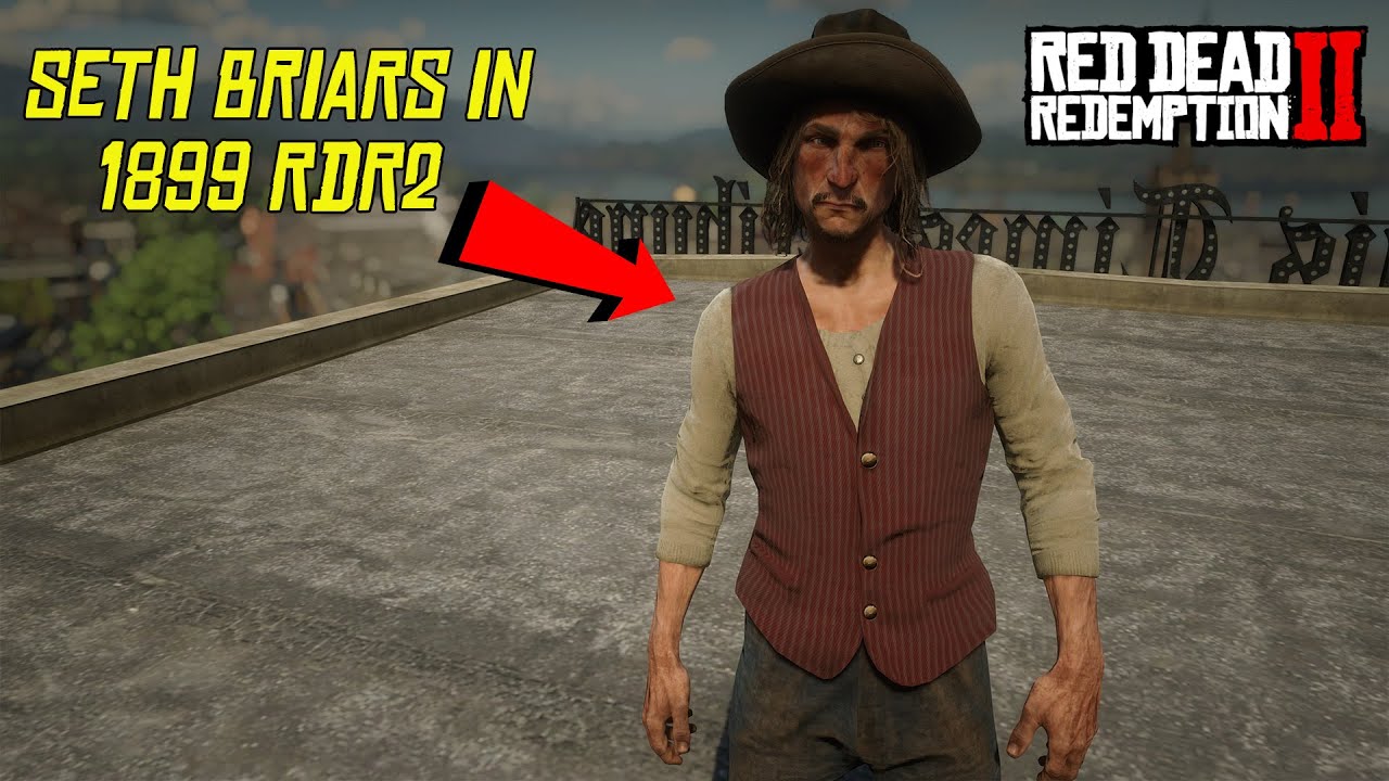Seth Briars in Red Dead Redemption 2 Character Model and Outfit