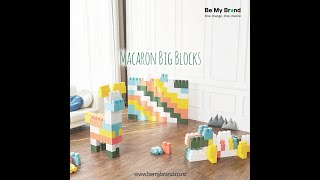 Playing with Macaron Big blocks, Be My Brand NZ