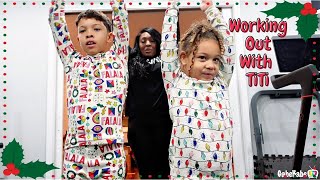 WORKING OUT WITH TiTi | VLOGMAS DAY 17🎄