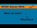 Steuererklärung mit dem WISO steuer:Web