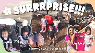 SURPRISING OUR KIDS WITH A NEW YEAR'S TRIP!!! **(plus) Victoria's Birthday**