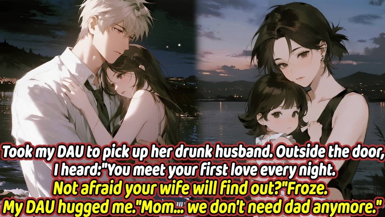 Took my daughter to pick up her drunk husband. Outside the door, I heard: