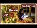 Cozy Reading Vlog: wintery reads, illustration chats, &amp; decorating the tree!