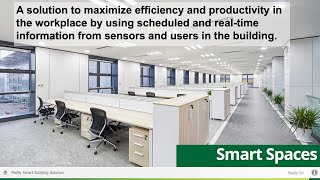 4d. PasSy Smart Building Solution in operation - Smart Spaces module