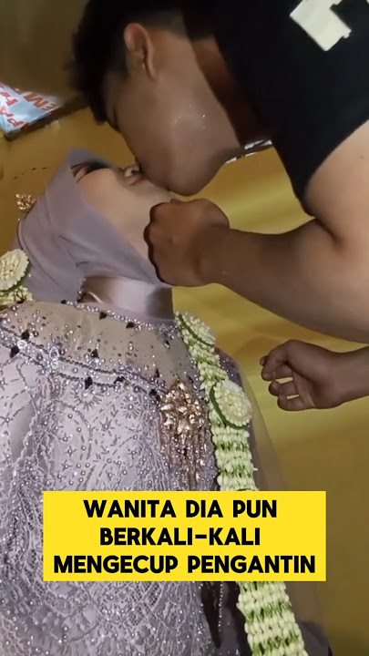 ketika pengantin malam pertama bikin jomblo baper ‼️‼️ #nikah #jatuhcinta #pengantinviral #manten