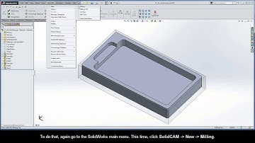 iMachining Getting Started - Walkthrough: Create and define the CAM-Part
