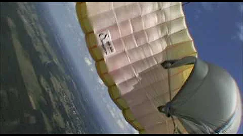Spinning malfunction under Samurai-136 with wingsuit on