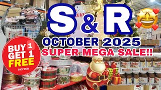 S&R October 2025 Buy 1 Take 1 Mega Sale Shopping And Tour With Prices Tv Vlog