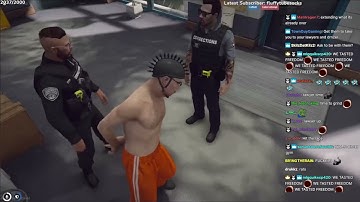 Bjorn gets sent back into prison for 48 hours after a 24 hour hold | GTA V RP NoPixel 3.0