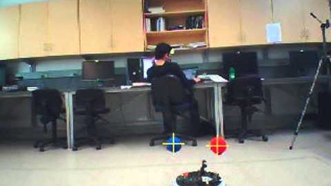 3D Moving Target, camera view
