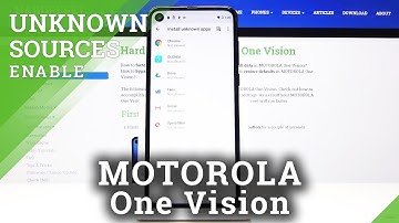How to Activate Unknown Sources in Motorola One Vision - Install Unknown Apps
