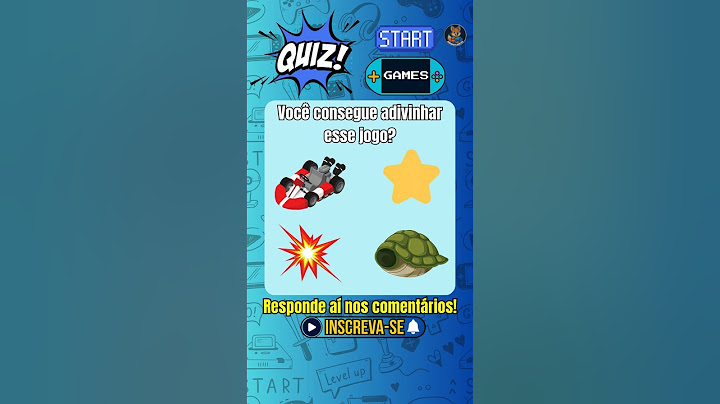 🎮 Quiz rápido! Sabe qual é esse jogo?🧐