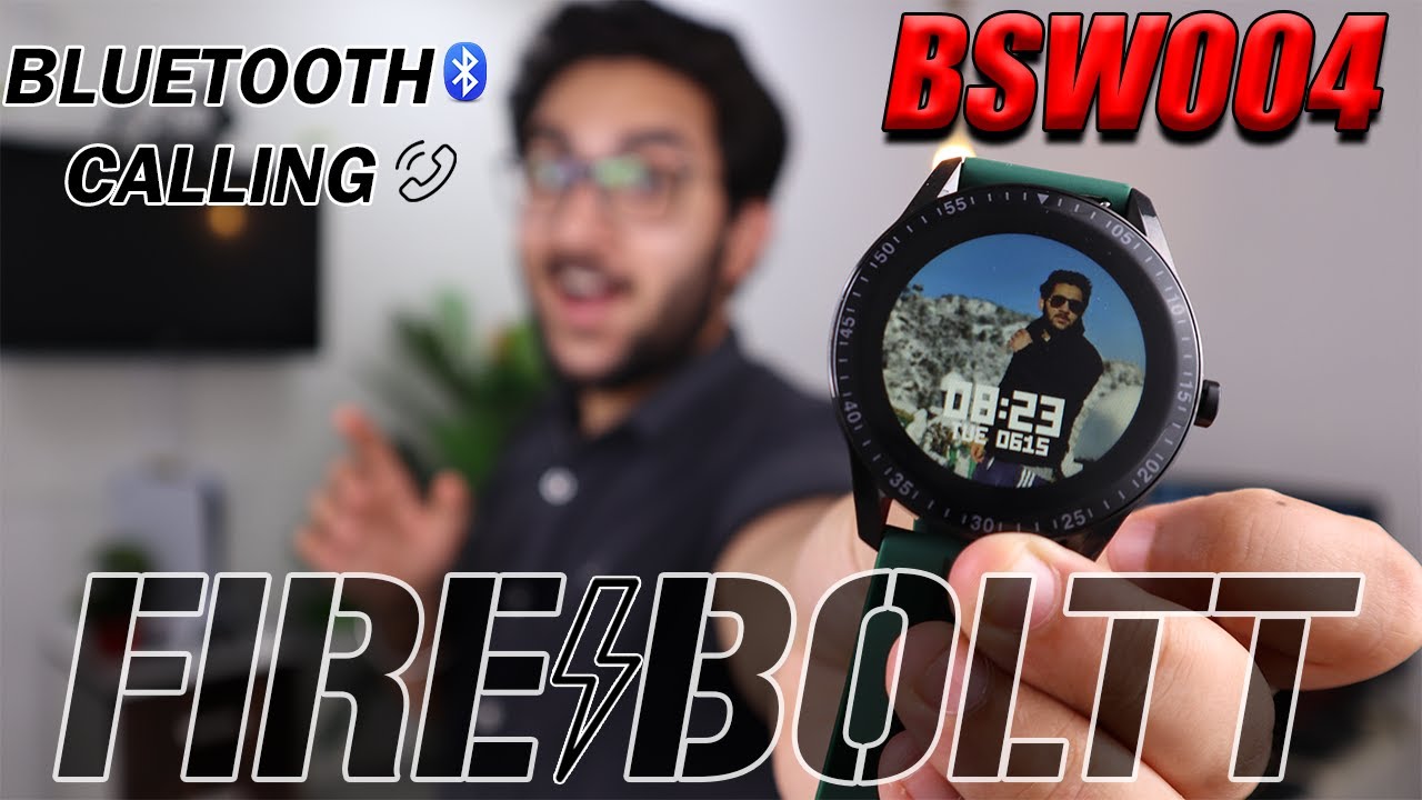 FireBoltt Talk Bluetooth Calling Smartwatch BSW004 Full Review YouTube