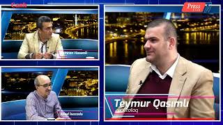 Teymur Qasımlı Pressklub Tv qonaqı olub (22.10.2022).