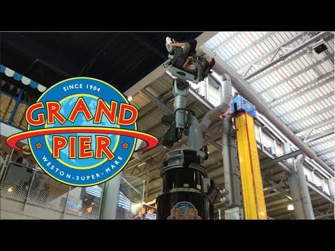 Weston-Super-Mare Grand Pier & Tropicana Funland Vlog July 2018