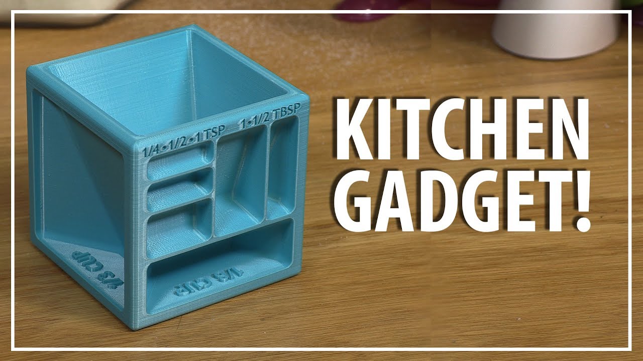 A measuring cube for the kitchen drawer! My wife's excited! Really handy  because it - 3D Printing - Maker Forums